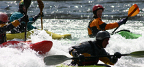 beginner kayaking